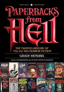 Kartonierter Einband Paperbacks from Hell von Grady Hendrix