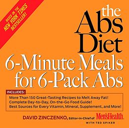 eBook (epub) The Abs Diet 6-Minute Meals for 6-Pack Abs de David Zinczenko, Ted Spiker