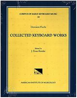 Giovanni Picchi Notenblätter Collected Keyboard Works