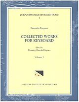 Bernardo Pasquini Notenblätter Collected Works for Keyboard Vol. 5