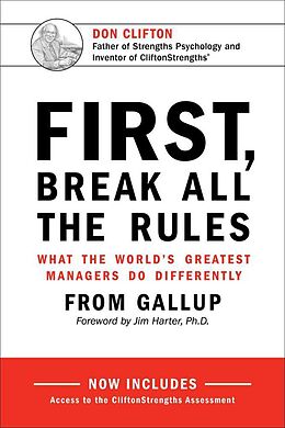 Livre Relié First, Break All The Rules de Gallup