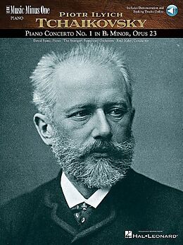 Kartonierter Einband Tchaikovsky - Concerto No. 1 in B-Flat Minor, Op. 23: Music Minus One Piano von Peter Ilich (COP) Tchaikovsky