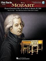 Wolfgang Amadeus Mozart Notenblätter Piano Concerto b flat major no.27 KV595