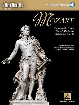 Kartonierter Einband Mozart - Concerto No. 23 in a Major, Kv488 Music Minus One Piano Book/Online Audio von Wolfgang Amadeus (COP) Mozart