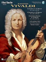 Antonio Vivaldi Notenblätter MUSIC MINUS ONE VIOLIN CONCERTOS