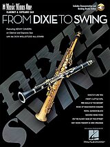 Couverture cartonnée From Dixie to Swing: Music Minus One Clarinet or Soprano Sax de 