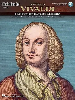 Antonio Vivaldi Notenblätter Music minus one flute (+online audio)