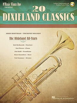 Kartonierter Einband 20 Dixieland Classics: Music Minus One Trumpet von 