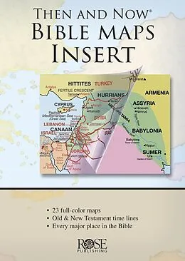E-Book (epub) Rose Bible Map Insert von Rose Publishing