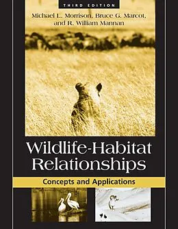 E-Book (epub) Wildlife-Habitat Relationships von Michael L. Morrison