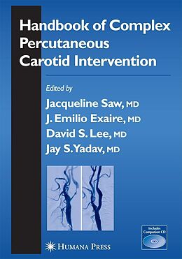 E-Book (pdf) Handbook of Complex Percutaneous Carotid Intervention von Christopher P. Cannon, Jacqueline Saw, J. Emilio Exaire