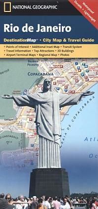 (Land)Karte Rio de Janeiro Map von National Geographic Maps