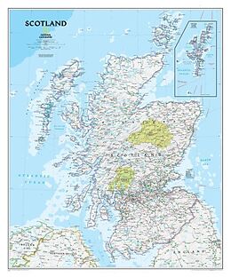 Carte (de géographie) National Geographic Map Scotland Classic, Planokarte de National Geographic Maps