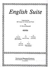  Notenblätter English Suite for trumpet in Bb