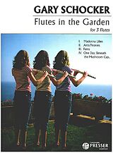 Gary Schocker Notenblätter Flutes in the Garden