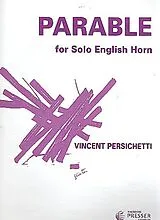 Vincent Persichetti Notenblätter Parable 15