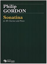 Philip Gordon Notenblätter Sonatina