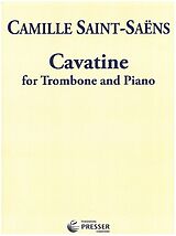 Camille Saint-Saëns Notenblätter Cavatine op.144