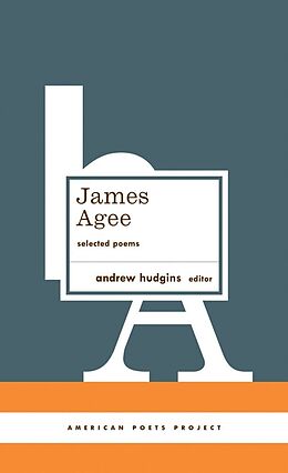 Livre Relié James Agee: Selected Poems de James Agee, Andrew Hudgins
