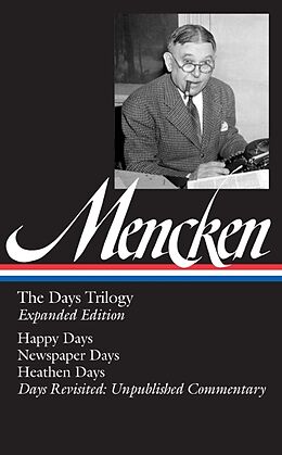 Livre Relié The Days Trilogy,Expanded Edition de H L Mencken