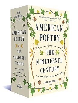 Kartonierter Einband American Poetry: The Nineteenth Century von John Hollander