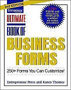 Kartonierter Einband Ultimate Book of Business Forms von Entrepreneur Press