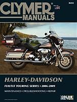 Couverture cartonnée Harley-Davidson Road King, Electra Glide & Screaming Eagle (2006-2009) Clymer Repair Manual de Haynes Publishing