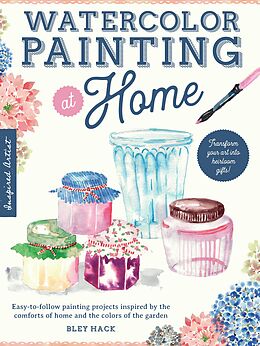 eBook (epub) Watercolor Painting at Home de Bley Hack