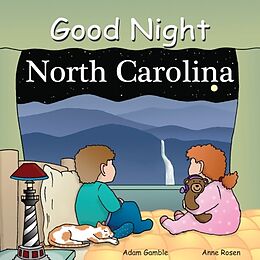 Pappband, unzerreissbar Good Night North Carolina von Adam Gamble