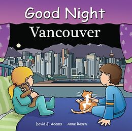 Pappband, unzerreissbar Good Night Vancouver von David J. Adams