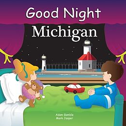 Pappband, unzerreissbar Good Night Michigan von Adam Gamble, Anne Rosen