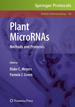 Fester Einband Plant MicroRNAs von 