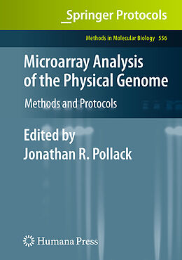Fester Einband Microarray Analysis of the Physical Genome von 