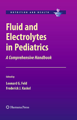 Livre Relié Fluid and Electrolytes in Pediatrics de Uri Alon, Dina Belachew, Deborah E. Cambell