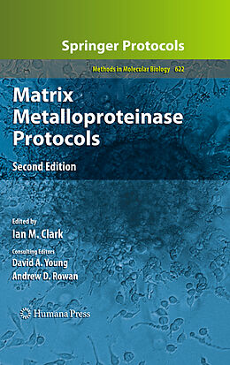 Fester Einband Matrix Metalloproteinase Protocols von 