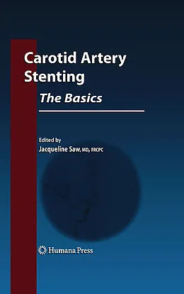 E-Book (pdf) Carotid Artery Stenting: The Basics von Jacqueline Saw