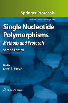 Fester Einband Single Nucleotide Polymorphisms von 