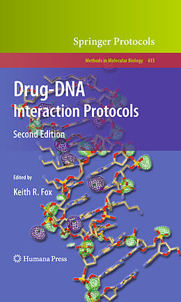 Fester Einband Drug-DNA Interaction Protocols von 