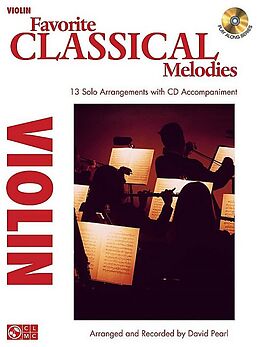 Couverture cartonnée Favorite Classical Melodies: Violin de Hal Leonard Publishing Corporation (COR), D Pearl