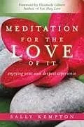 Kartonierter Einband Meditation for the Love of It von Sally Kempton