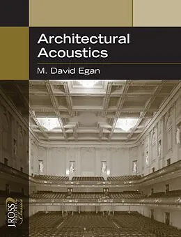 E-Book (pdf) Architectural Acoustics von David Egan