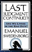 Couverture cartonnée Last Judgment Continued de Emanuel Swedenborg