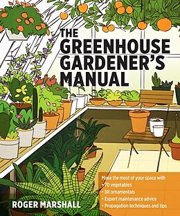 Couverture cartonnée The Greenhouse Gardener's Manual de Roger Marshall