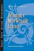 E-Book (epub) Becoming a More Versatile Learner von Maxine Dalton