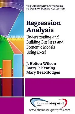 E-Book (epub) Regression Analysis von J. Holton Wilson