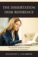 eBook (pdf) Dissertation Desk Reference de Raymond L. Calabrese