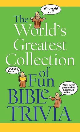 eBook (epub) World's Greatest Collection of Fun Bible Trivia de Barbour Publishing
