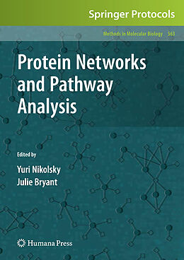 Fester Einband Protein Networks and Pathway Analysis von 