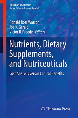 Livre Relié Nutrients, Dietary Supplements, and Nutriceuticals de 