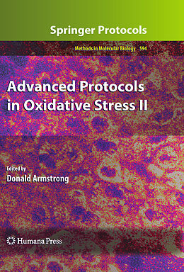 Fester Einband Advanced Protocols in Oxidative Stress II von 
